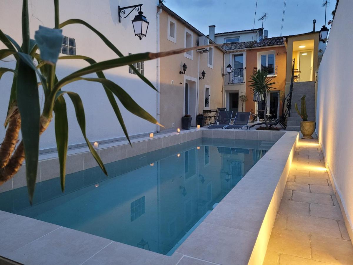 L Arancio - Centre Village - Piscine - 4 Pers Bessan Bagian luar foto