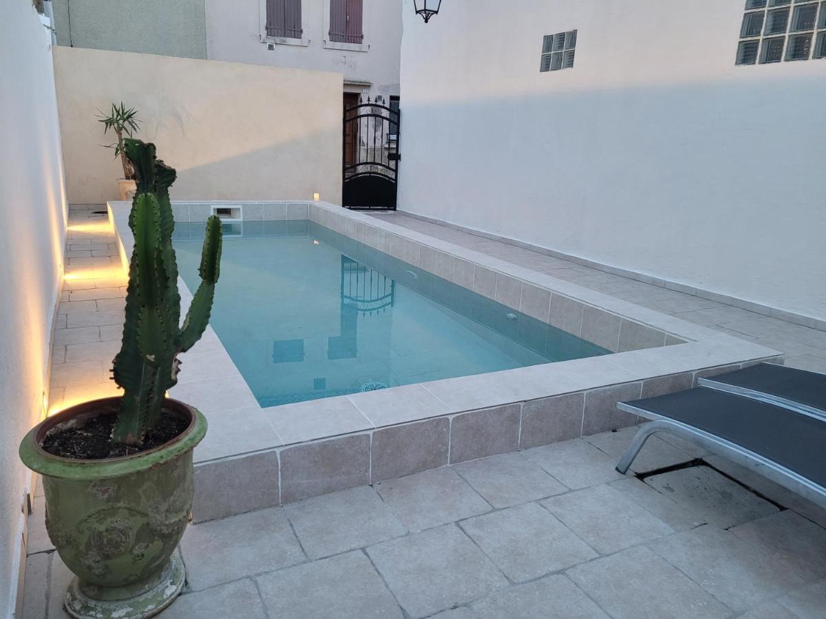 L Arancio - Centre Village - Piscine - 4 Pers Bessan Bagian luar foto